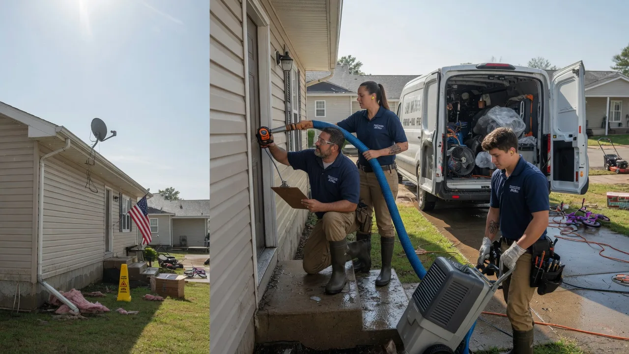 Ceiling Water Damage Restoration in Lackey, KY near me